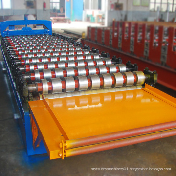 Super quality customized length roof sheeting machine